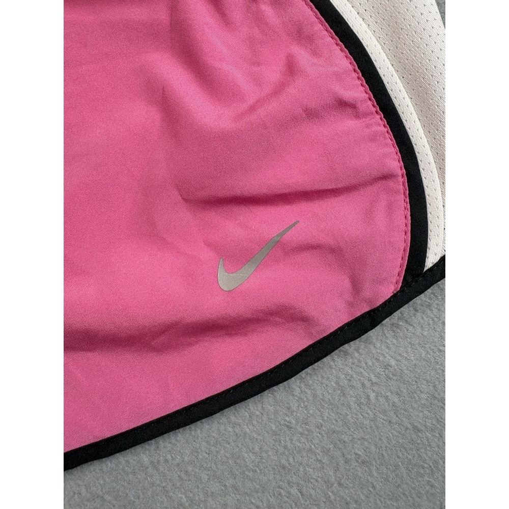 Nike Dri-FIT Tempo Running Shorts Women's XL Pink White Athletic Lined - Picture 5 of 6